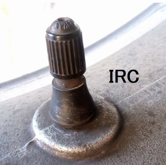 IRCのタイヤバルブ